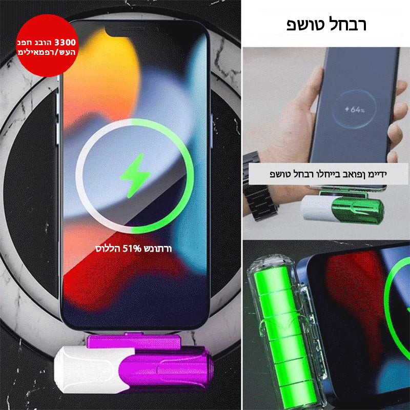 מיני קפסולה ניידת בנק כוח